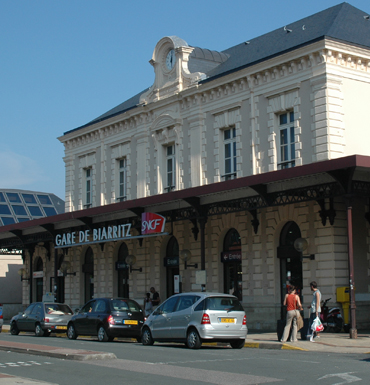 taxi transfert gare biarritz