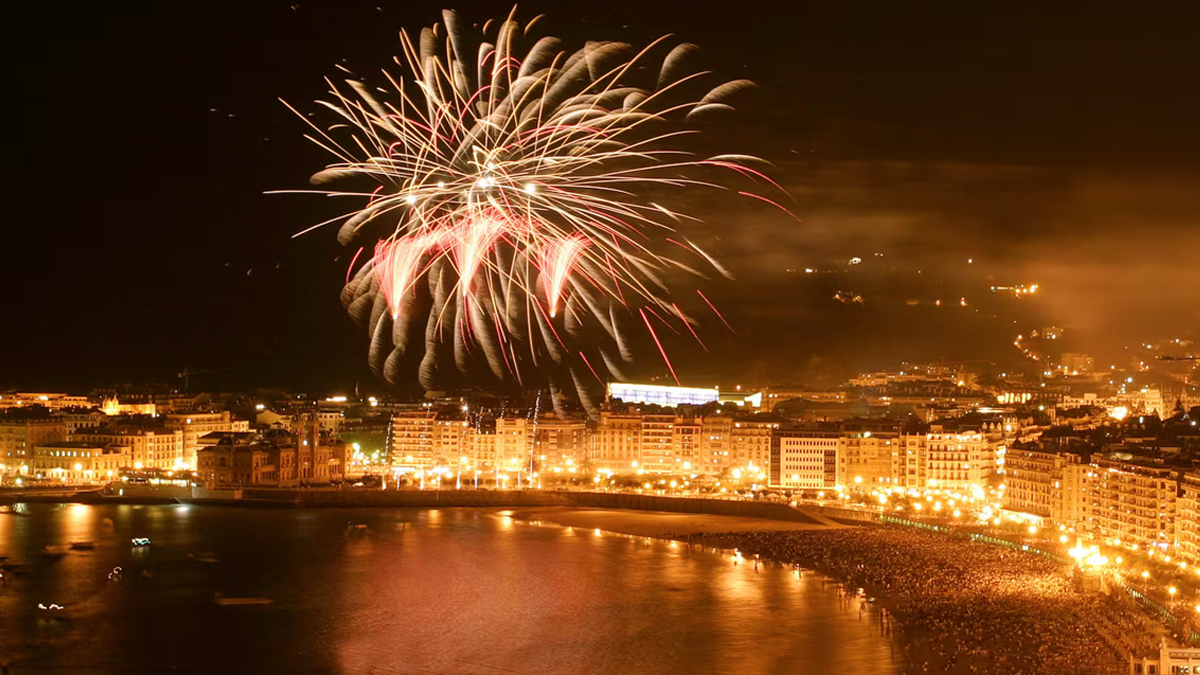 Semana Grande de Saint-Sébastien - Feux d’artifice, concerts